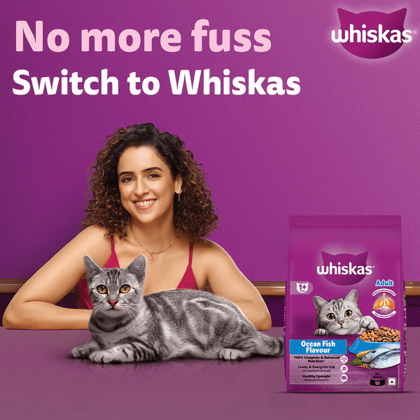 Whiskas Ocean Fish Flavour Adult Cat Dry Food - Image 3