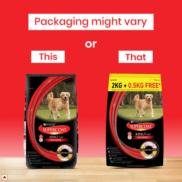 Purina SuperCoat Chicken Smartblend Adult Dog Dry Food (1+ Years) - Image 2